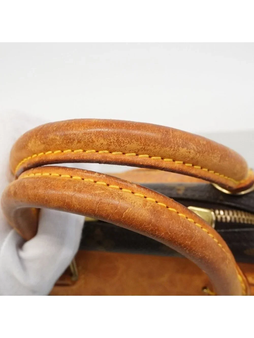 Louis Vuitton Monogram Trouville Brown Handbag